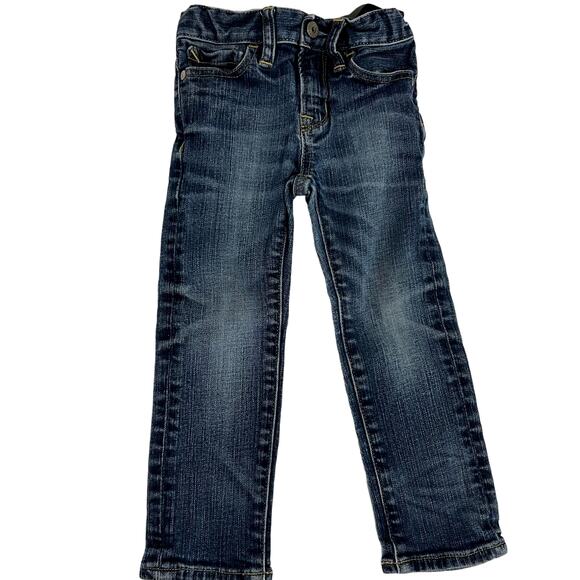 Baby Gap Dark Wash Skinny Jeans Size 18-24 Months - Picture 1 of 3